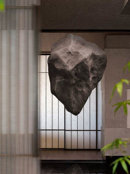 Suspended Stone Space Art Artificial Stone Sculpture