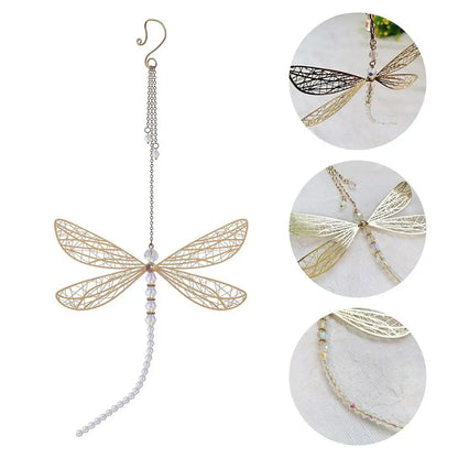 Crystal Dragonfly Suncatcher