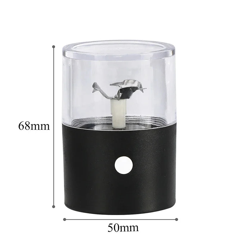 Portable Electric Cigarette Grinder Small USB Rechargeable Automatic Grinder Smoking Accessories